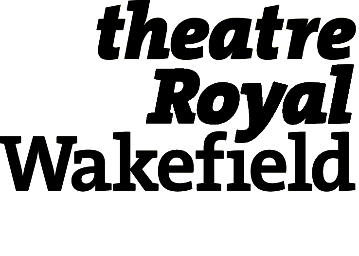The logo for Theatre Royal Wakefield featuring those words in a black font